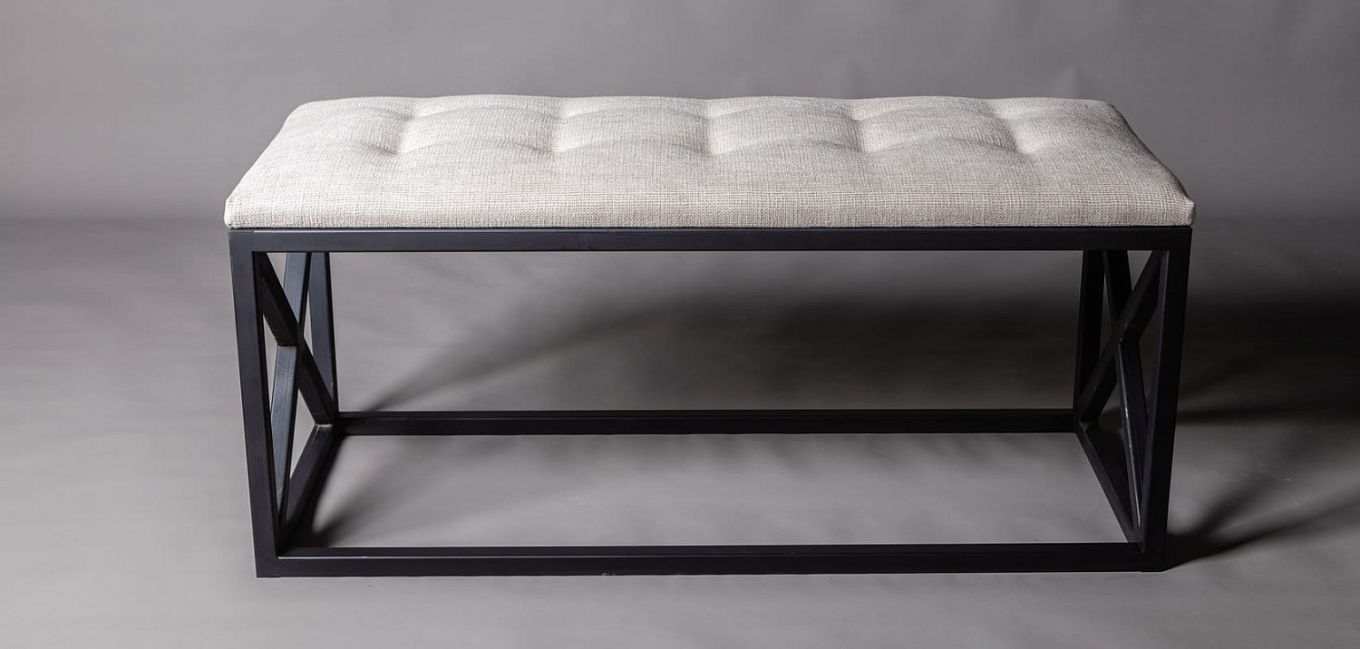 Банкетка «Cross bench» в стиле loft
